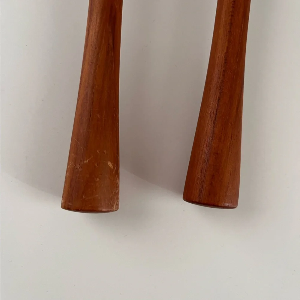 MID CENTURY MODERN DANISH salad servers Dansk?